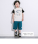 【接触冷感】ビーチバイカラーTシャツ(100~160cm)
