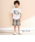 天竺マリンモチーフプリント半袖Tシャツ(80~130cm)