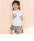 天竺ハートプリント半袖Tシャツ(80~130cm)