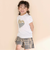 天竺ハートプリント半袖Tシャツ(80~130cm)