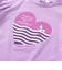 天竺ハートプリント半袖Tシャツ(80~130cm)