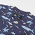【吸汗速乾】ビーチ海総柄半袖Tシャツ(80~130cm)