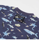 【吸汗速乾】ビーチ海総柄半袖Tシャツ(80~130cm)