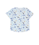 【吸汗速乾】ビーチ海総柄半袖Tシャツ(80~130cm)