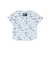 【吸汗速乾】ビーチ海総柄半袖Tシャツ(80~130cm)