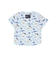 【吸汗速乾】ビーチ海総柄半袖Tシャツ(80~130cm)