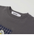 【吸汗速乾】チェックダンガリー色々ワッペン付きポケット半袖Tシャツ(80~130cm)