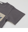 【吸汗速乾】チェックダンガリー色々ワッペン付きポケット半袖Tシャツ(80~130cm)
