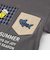 【吸汗速乾】チェックダンガリー色々ワッペン付きポケット半袖Tシャツ(80~130cm)
