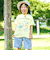 ツイルデニム総柄プリントハーフパンツ(80~130cm)
