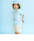 ツイルデニム総柄プリントハーフパンツ(80~130cm)