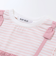 肩リボンチュールキャミソールドッキングTシャツ(80~130cm)