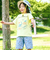 【吸汗速乾】恐竜サメ図鑑風発泡プリントTシャツ(80~130cm)