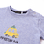 メランジ天竺車プリント半袖Tシャツ(80~100cm)