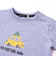 メランジ天竺車プリント半袖Tシャツ(80~100cm)