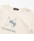 Lapinプリント長袖Tシャツ+インナーパンツ付きフリルスカート 2点セット(80~100cm)