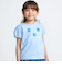 【 速乾 】フリルおさかなモチーフ天竺パフスリーブTシャツ(90~150cm)