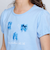 【 速乾 】フリルおさかなモチーフ天竺パフスリーブTシャツ(90~150cm)