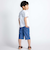 カラーデニムポイントロゴハーフパンツ(90~150cm)