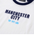 【Manchester City(マンチェスターシティ)コレクション】天竺バックロゴ半袖Tシャツ(110~150cm)