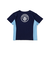 【Manchester City(マンチェスターシティ)コレクション】天竺バックロゴ半袖Tシャツ(110~150cm)