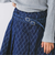 【お揃い】デニムツイルバックルミニスカート(110~150cm)
