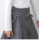 【お揃い】デニムツイルバックルミニスカート(110~150cm)