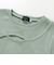 ワンポイント刺しゅうテレコ半袖Tシャツ(110~150cm)