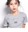 ワンポイント刺しゅうテレコ半袖Tシャツ(110~150cm)