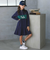 【POLO BCS(ポロ・ビーシーエス)×nexchicコラボ】ミニ裏毛配色ワンピース(110~150cm)