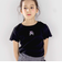 リボン付きギャザーキャミ+スパンテレコ半袖Tシャツセット(110~150cm)