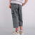 7分丈ストレッチデニムカーゴパンツ(110~150cm)
