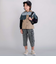 7分丈ストレッチデニムカーゴパンツ(110~150cm)