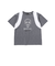 【接触冷感】恐竜プリント切り替え天竺半袖Tシャツ(110~150cm)