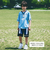 【Manchester City(マンチェスターシティ)コレクション】Vネックメッシュ半袖Tシャツ(110~150cm)