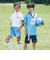 【Manchester City(マンチェスターシティ)コレクション】Vネックメッシュ半袖Tシャツ(110~150cm)