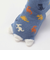 ツンツン恐竜柄ソックスベビー(9~12cm)