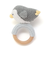 【お揃い】アニマルクマウサギペンギン恐竜すやすやモチーフ編みぐるみ木製歯がためベビー
