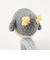 【お揃い】アニマルクマウサギペンギン恐竜すやすやモチーフ編みぐるみ木製歯がためベビー