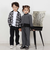 シフォンフリルブラウス+ロングパンツセットアップ(95~150cm)