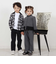 シフォンフリルブラウス+ロングパンツセットアップ(95~150cm)