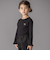 フリル袖リブロングTシャツ(95~150cm)
