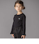 フリル袖リブロングTシャツ(95~150cm)