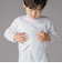 タックプリーツ刺しゅうロングTシャツ(95~160cm)