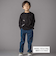 タックプリーツ刺しゅうロングTシャツ(95~160cm)