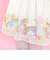 【ケアベア×SLAP SLIP】肩フリル裾プリントチュニック(80~130cm)