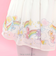 【ケアベア×SLAP SLIP】肩フリル裾プリントチュニック(80~130cm)