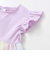 【ケアベア×SLAP SLIP】肩フリル裾プリントチュニック(80~130cm)