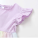 【ケアベア×SLAP SLIP】肩フリル裾プリントチュニック(80~130cm)