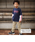 ロゴプリントBIG半袖Tシャツ＆袖テープ長袖Tシャツセット(100~160cm)